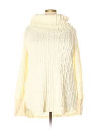 Details About Nwt Suzanne Betro Women Ivory Pullover Sweater 1 X Plus