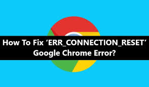 This error can be fixed with special software that repairs the registry and tunes up. How To Fix Err Connection Reset Google Chrome Error