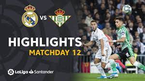 Athletic club atletico madrid barcelona celta vigo cádiz deportivo alavés eibar elche getafe granada huesca levante osasuna real betis real madrid real sociedad real valladolid sevilla valencia. Highlights Real Madrid Vs Real Betis 0 0 Youtube