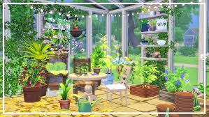 The Sims 4 Greenhouse Room Build Sims Sims 4 Sims 4 Build