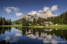 Lago Antorno Belluno Dolomiti Veneto Italia