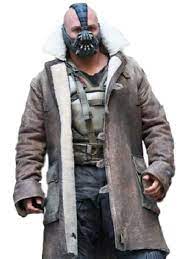 Bane Dark Knight Rises Distressed Coat Top Celebs Jackets The Dark Knight Rises Dark Knight Leather Coat