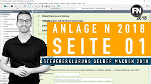 Check spelling or type a new query. Anlage N 2018 Ausfullen Steuererklarung 2018 Selber Machen Anlage N Seite 1 Anleitung Elster Youtube