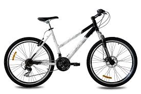 Rahmen mit erhöhter sitzposition für einen geraden rücken, 80. 26 Zoll Mountainbike Kcp Evolution Lady 18g Shimano Weiss Schwarz Mountainbikes Fahrrader Kcp Bikes