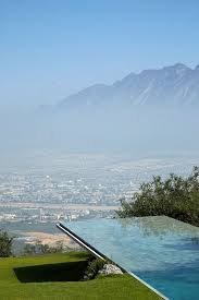 Infinity Pool With Indonesian Granite Tiles Dream House Swimming Pool Designs Pool Tadao Ando