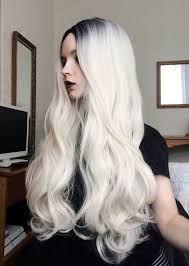 Here are the best toners to treat white hair!! Angelique By Lush Wigs Uk White Blonde Hair Hair Color Brands Black White Hair