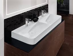 Finion Die Neue Premium Badkollektion Von Villeroy Boch Filigran Und Puristisch Im Design Anspruchsvoll In Mat Doppelwaschtisch Villeroy Villeroy Und Boch