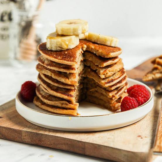 Banana-Oat Pancakes