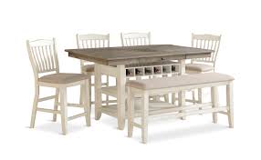 columbia counter table with 4 stools