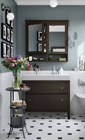 Installation of ikea hemnes cabinet, odensvik sink, and dalskär faucet. A Traditional Approach To A Tidy Bathroom The Ikea Hemnes Bathroom Series Has A Traditional Choice Of C Tidy Bathroom Small Bathroom Remodel Bathroom Makeover