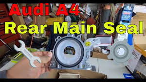 Audi A4 Rear Main Seal Replacement Youtube