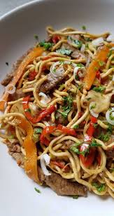 Epingle Sur Nouilles Chinoise Saute