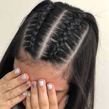 2 Braids With Hair Down Easy Hairstyles For Long Hair Long Hair Styles Easy Hairstyles For Medium Hair