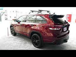 new 2019 toyota highlander suv nightshade special edition 2018 la auto show youtube toyota highlander toyota highlander accessories toyota