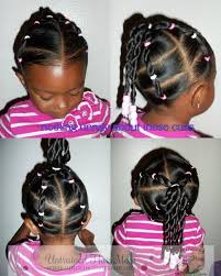 It is an easy style for kids with braids to do for themselves. Girls Easy Twist Hairstyle Hair Styles Girls Hairstyles Easy Natural Hair Styles