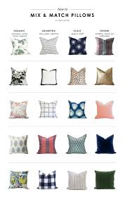 How To Mix Match Pillow Patterns Studio Mcgee Throw Pillows Living Room Pillows Studio Mcgee