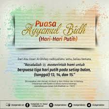 Dalil Puasa Ayyamul Bidh Hari Hari Putih Quotes Quran Islam