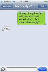 Angry Girl Text Message Ends With Period Cute Text Messages Funny Text Messages Funny Texts