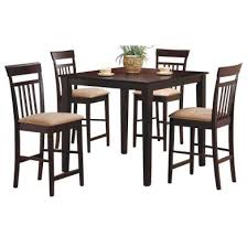 Maybe you would like to learn more about one of these? Coaster Morelanda 5pc Counter Height Dining Set In Cappuccino 150041 By Dining Rooms Outlet