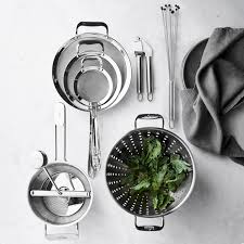 4.4 out of 5 stars 114. All Clad 3 Piece Stainless Steel Strainer Set Williams Sonoma