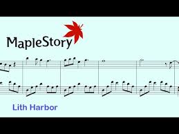Maplestory Above The Treetops Piano Version Nwc Youtube