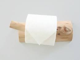 Derouleur Devidoir Papier Toilette En Bois Flotte Creation Toilet Paper Holder Paper Dispenser Toilet Paper