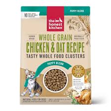 So, judging by its ingredients alone, the honest kitchen dog food appears to be a superior product. The Honest Kitchen Whole Food Clusters Puppy Whole Grain Chicken Oat Recipe Dry Dog Food 4 Lbs Petco