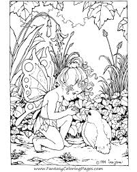 Image Detail For Free Fairy Coloring Pages Www Fantasycolori Detailed Coloring Pages Fairy Coloring Pages Fairy Coloring