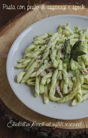 Pasta Con Pesto Di Asparagi E Speck Facile E Gustosa Ricette Gustoso Ricette Di Pasta