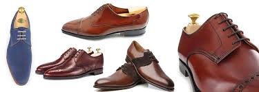 There are also different variations of brogue shoes. The Derby Shoe Blucher Guide