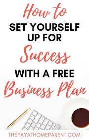 7 Step Free Business Plan Template For Startup Business Or Blog Free Business Plan Business Plan Template Business Planning