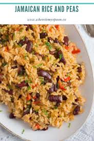 Jamaican Rice And Peas Recipe Easy Red Beans And Rice Recipe In 2020 Pea Recipes Jamaican Rice Red Beans And Rice Recipe Easy