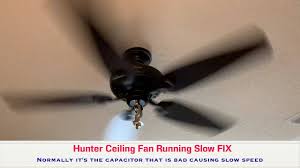Slow Ceiling Fan Speed Easy Diy Fix Youtube