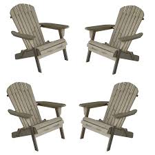 W Unlimited Classic Natural Folding Wood Oceanic Adirondack Chair 4 Pack Sw1912ncset4 The Home Depot In 2020 Folding Adirondack Chairs Adirondack Chairs Patio Wood Adirondack Chairs