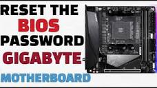 Gigabyte Motherboard Bios password Reset | AORUS PRO AX - YouTube