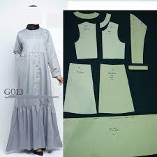 Silahkan share ke teman2mu sumber: Pola Baju Gamis Tersedia Size Jual Pola Baju Instan Facebook