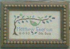 In the event that we are creating a birth sampler, we want to commemorate the joyous occasion of a new baby. Bent Creek Peapod Baby Sampler Cross Stitch Pattern Baby Cross Stitch Patterns Cross Stitch Cross Stitch Samplers