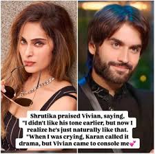 People have the audacity to say #VivianDsena is disrespectful towards  women. They twist his natural tone & try to potray him a villain but look  today he is the only one of