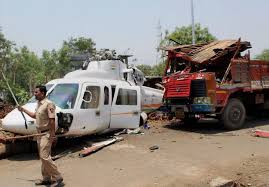 An indian army helicopter crashed at 1 pm near yongphulla in bhutan. Fadnavis Escapes Unhurt After His Chopper Crash Lands In Latur Rediff Com India News