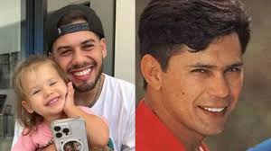 Zé Felipe revela interação da filha com o tio Leandro, morto há 26 anos