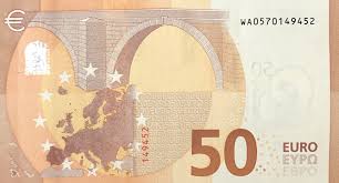 The euro is the currency of the eurozone. 50 Euro Europa Series Eurozone Numista