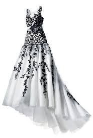 Wedding Style Classic Black And White Black Wedding Dresses Black Wedding Gowns Wedding Dresses