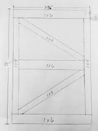 How to measure for a barn door size. How To Build A Barn Door On A Budget Laura Fuentes