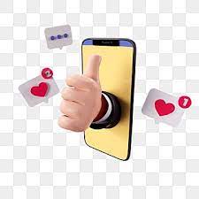 Mobile Phone Like 3d Element Cell Phone Like Stereoscopic Png Transparent Clipart Image And Psd File For Free Download Free Graphic Design Phone Logo Instagram Logo