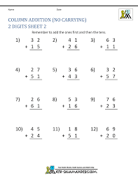 There is a space on. 1st Grade Math A Dish On And Subtract 2 Digit 1st Grade Math A Dish On And Subtract 2 Digit 1st Grade