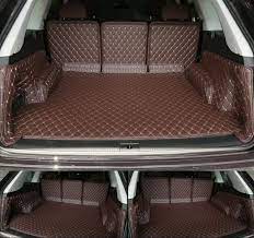 Kitchen D Cor Top Quality Full Set Car Trunk Mats For New Audi Q7 5seats 2017 Durable Boot Carpets Cargo Liner Mat Interior Accessories Car Trunk New Audi Q7