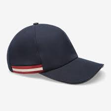 Bally In Navy Blue Cotton Drill Cap Men Fashion Baseball Cap Mens Caps