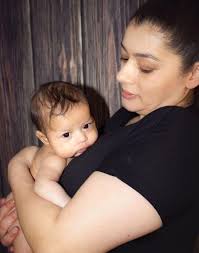 Pregnant mum fears being out