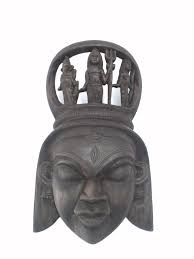 Ava's creation Original gamari wooden mask