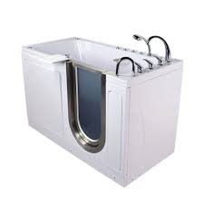 Spa ebay plastic small appliance pedicure washing sally beauty holdings bathroom foot hot tub bathtub massage beauty. Ella Ultimate 5 Ft X 30 In Acrylic Walk In Dual Air And Whirlpool Bathtub With Foot Massage In White And Right Drain Door 93218 The Home Depot